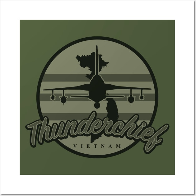 F-105 Thunderchief Wall Art by TCP